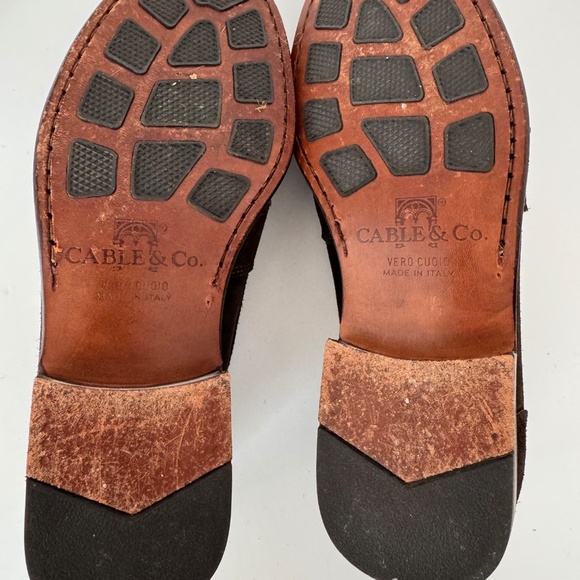 brown suede loafers - Picture 4 of 9